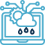 AI Weather Forecasting Icon